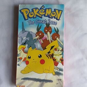 Pokémon Series The Great Race  VHS Tape SEALED 1998-1999